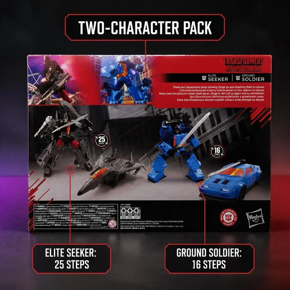 Transformers Devastation Studio Series Elite Seeker Ground Soldier 2-Pack NEW
